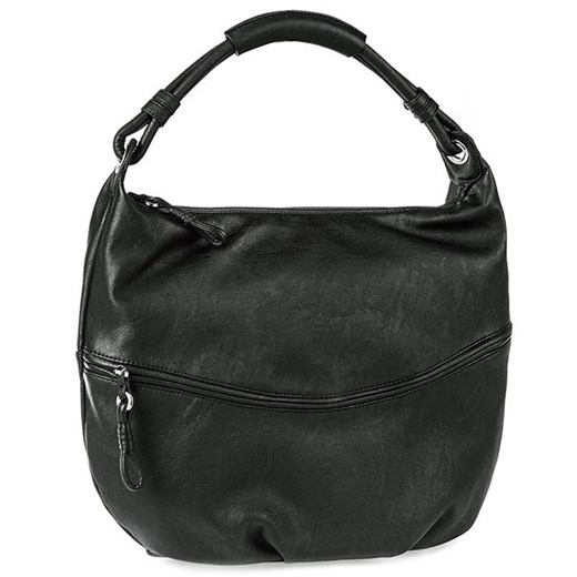 Torebka ECCO - Doha Hobo Bag 910453490000 Black 000 - Torebka ECCO - Doha Hobo Bag 910453490000 Black 000 eobuwie-pl bialy Eko