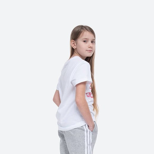 Bluzka dziewczęca Adidas Originals z nadrukami z krótkim rękawem 