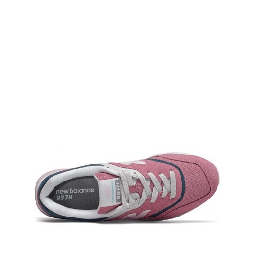 New Balance buty sportowe damskie w stylu casual czerwone zamszowe 