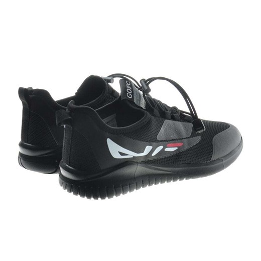 Buty sportowe męskie czarne Pantofelek24 wiązane 