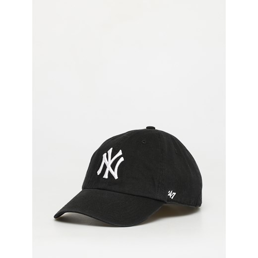 Czapka z daszkiem 47 Brand New York Yankees ZD (washed black) 47 Brand SUPERSKLEP