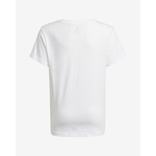 adidas Originals Trefoil Koszulka dziecięce Biały 152 okazja BIBLOO