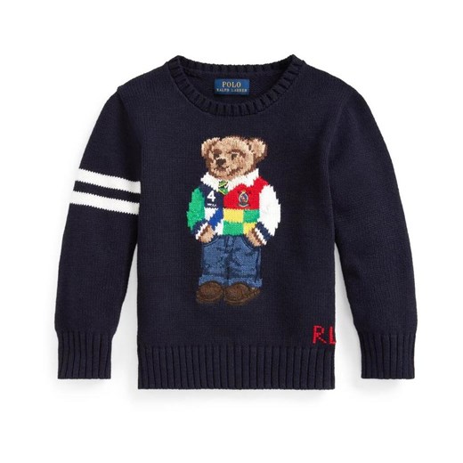 Sweter chłopięcy Ralph Lauren z nadrukami 