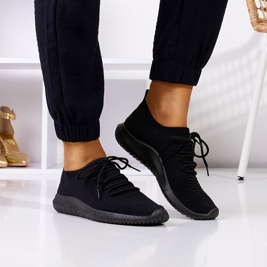 Czarne damskie sportowe buty Fievire - Obuwie Royalfashion.pl 39 royalfashion.pl