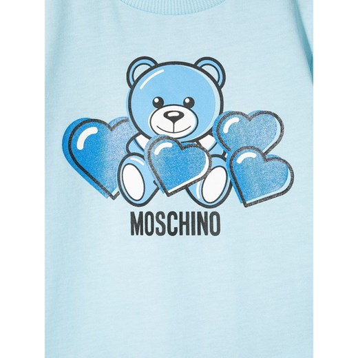 Odzież dla niemowląt Moschino jeansowa 