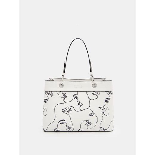 Shopper bag Mohito na ramię skórzana