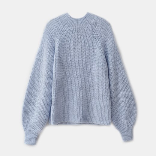Mohito - Sweter z metalizowaną nitką - Niebieski Mohito XL Mohito wyprzedaż