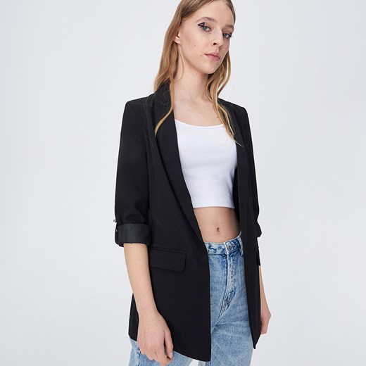 Sinsay - Marynarka - Czarny Sinsay XS okazja Sinsay