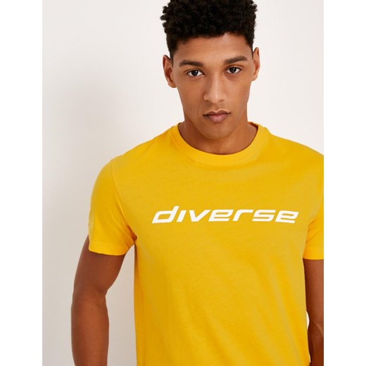 Koszulka SOLES 0321 Żółty S Diverse S Diverse