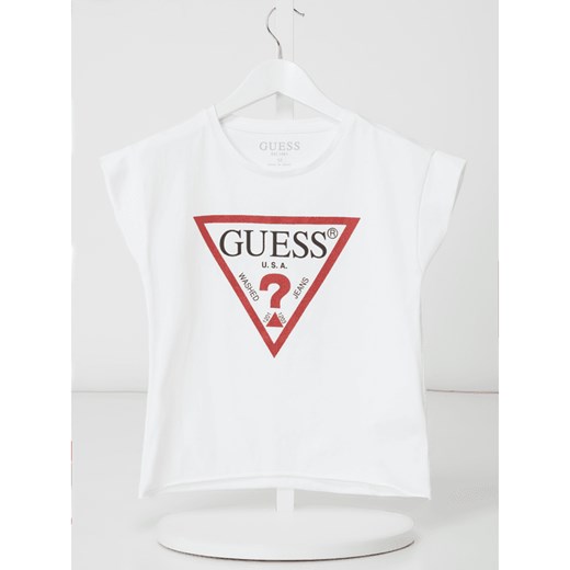 T-shirt z nadrukiem z logo Guess 140 Peek&Cloppenburg 