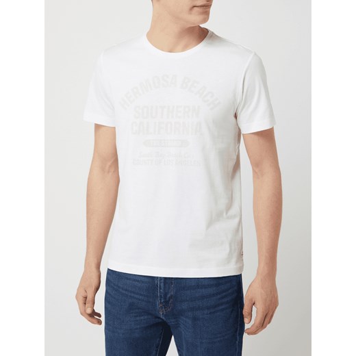 T-shirt o kroju regular fit z bawełny ekologicznej L Peek&Cloppenburg 
