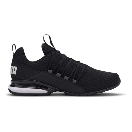 Męskie buty AXELION BLOCK PUMA BLACK-PUMA WHITE 19314801 PUMA, Płeć - MEN, Kolor - BLACK-WHITE, Rozmiar - 47 Puma 44 sklepmartes.pl
