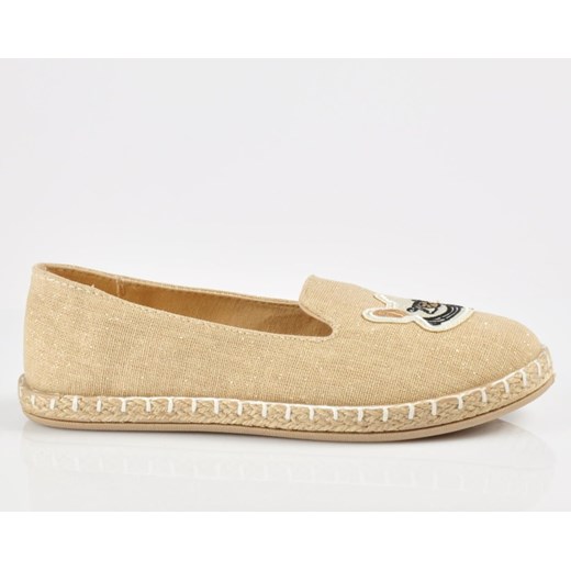 Trampki dziecięce Pantofelek24 z aplikacjami  bez zapięcia 