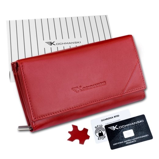 KOCHMANSKI portfel damski skórzany RFID 4306 Kochmanski Studio Kreacji® Skorzany