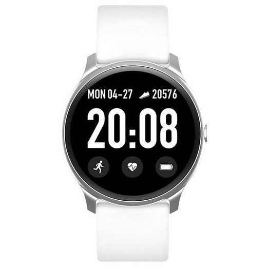 ZEGAREK DAMSKI Rubicon Smartwatch - white  Biały | Srebrny TopoweZegarki.pl