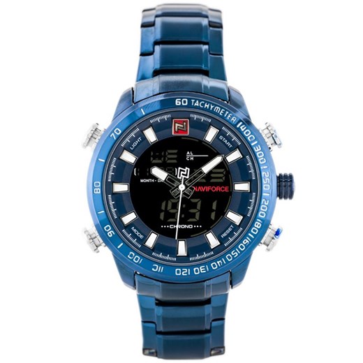 ZEGAREK MĘSKI NAVIFORCE - NF9093  - blue + BOX Niebieski TopoweZegarki.pl