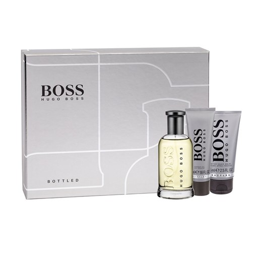 Hugo Boss, Bottled, No 6 zestaw, woda toaletowa, spray, 100 ml + balsam po goleniu, 75 ml + żel pod prysznic, 50 ml Hugo Boss okazyjna cena smyk