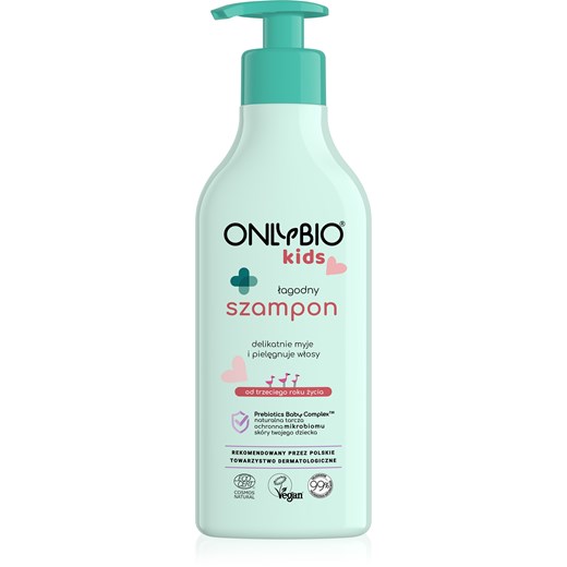 ONLYBIO Naturalny szampon od trzeciego roku życia 300 ml Onlybio.life  OnlyBio.life