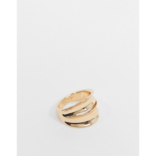 Vero Moda – Masywny pierścionek w kolorze złotym, tylko w ASOS Vero Moda M/L Asos Poland