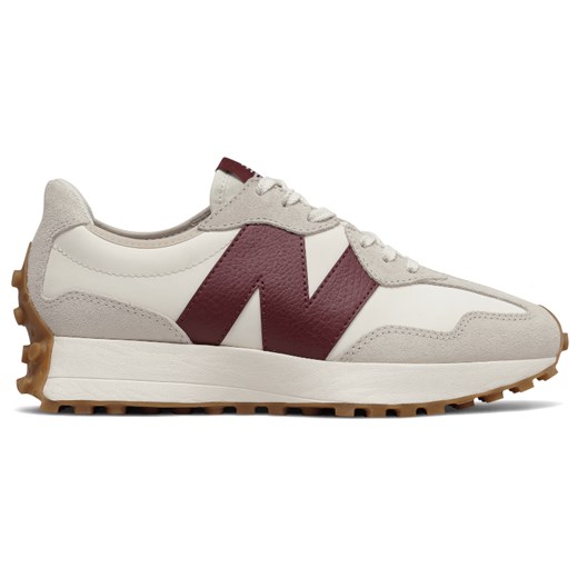 Buty sportowe damskie New Balance w stylu casual sznurowane płaskie zamszowe