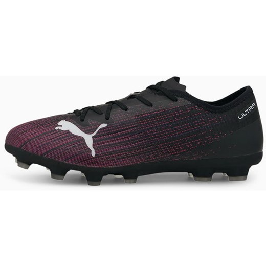 Buty piłkarskie korki Ultra 2.1 HG Puma (black/pink) Puma 42 wyprzedaż SPORT-SHOP.pl