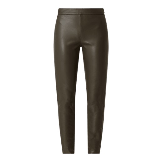Spodnie o kroju slim fit z imitacji skóry model ‘TALEGY’ 42 wyprzedaż Peek&Cloppenburg 