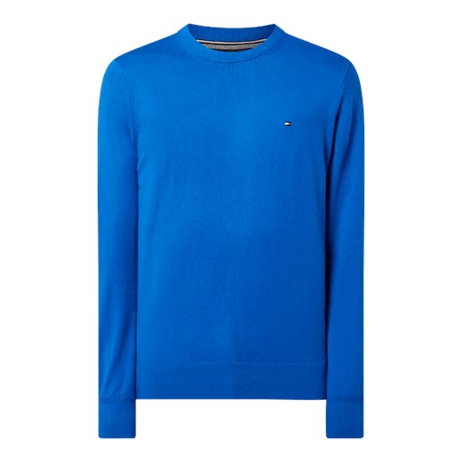 Sweter z mieszanki bawełny i kaszmiru Tommy Hilfiger XL okazyjna cena Peek&Cloppenburg 