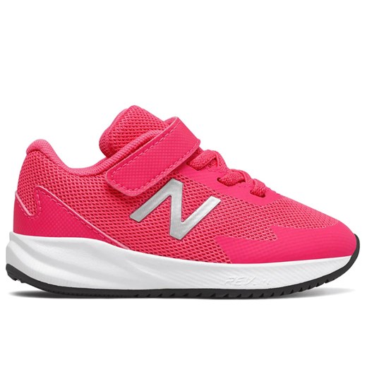 New Balance buty sportowe dziecięce różowe na rzepy 