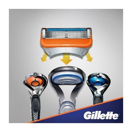 Gillette, wkłady ostrza do maszynki Fusion5 Power, 6 szt. Gillette smyk wyprzedaż