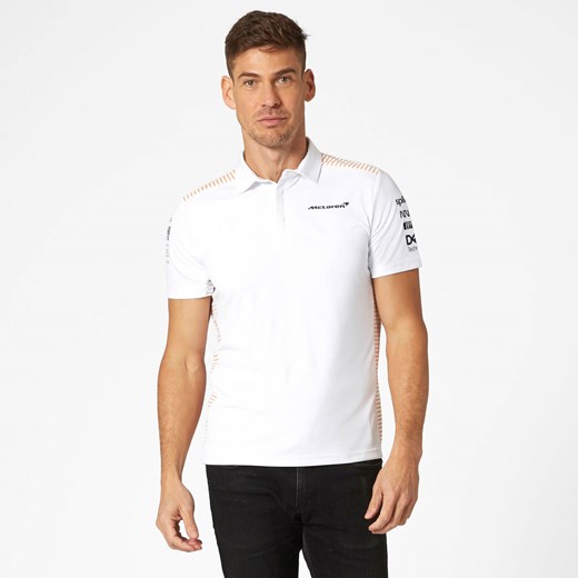 T-shirt męski Mclaren F1 z krótkimi rękawami 