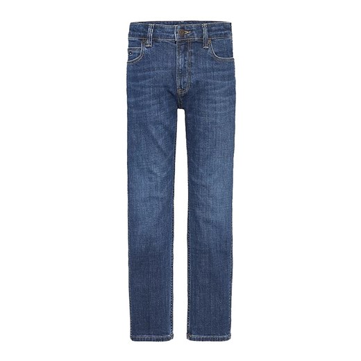 Spodnie chłopięce granatowe Tommy Hilfiger z jeansu 