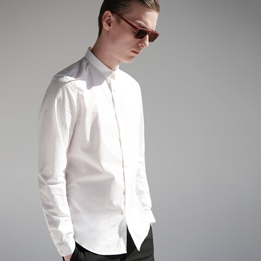 Reserved - Koszula z bawełny egipskiej - Biały Reserved XS promocja Reserved