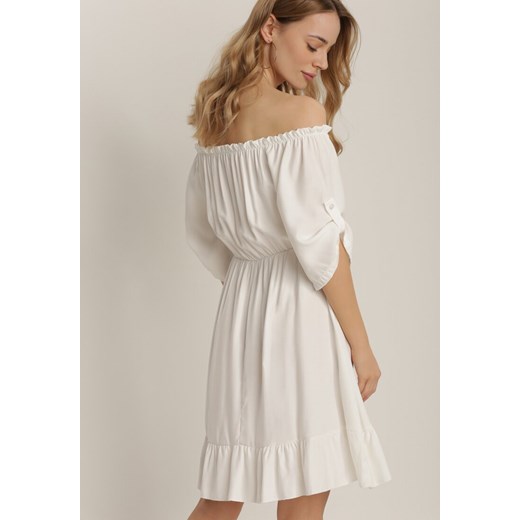 Biała Sukienka Uhrera Renee S/M Renee odzież