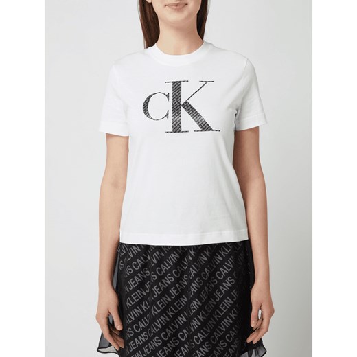 T-shirt z bawełny bio XS promocyjna cena Peek&Cloppenburg 