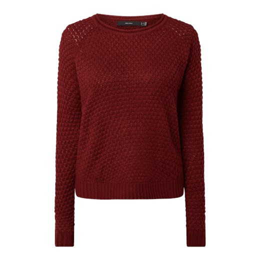 Sweter PLUS SIZE z raglanowymi rękawami model ‘Esme’ Vero Moda L Peek&Cloppenburg  okazyjna cena