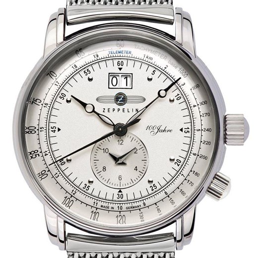 Zegarek Zeppelin 100 Jahre 7640M-1 Quarz Srebrny Zeppelin promocyjna cena Bagażownia.pl