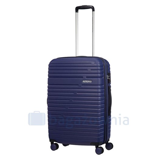 Średnia walizka SAMSONITE AT AERO RACER 116989 Granatowa promocja Bagażownia.pl