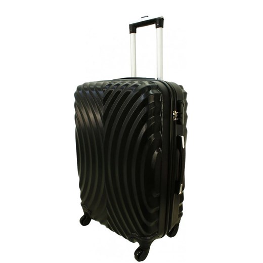 Średnia walizka PELLUCCI RGL 760 M Czarna Pellucci okazyjna cena Bagażownia.pl