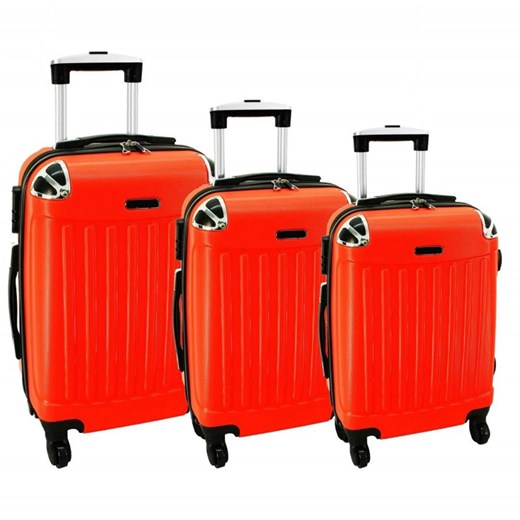Zestaw 3 walizek PELLUCCI RGL 735 Pomarańczowe Pellucci Bagażownia.pl wyprzedaż