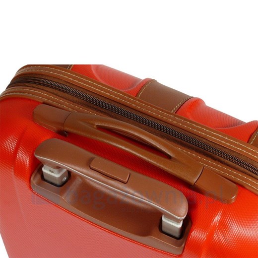 Mała kabinowa walizka DIELLE 155/55S Czerwona Dielle okazyjna cena Bagażownia.pl