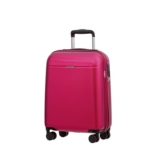 Mała kabinowa walizka PUCCINI VOYAGER PC005C 3A Różowa Puccini wyprzedaż Bagażownia.pl