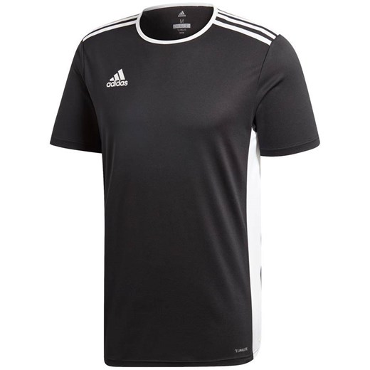 Koszulka męska adidas Entrada 18 Jersey czarna CF1035 okazyjna cena Bagażownia.pl