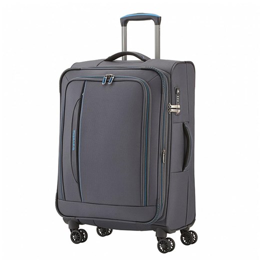 Średnia walizka TRAVELITE CROSSLITE 89548-04 Szara Travelite Bagażownia.pl promocja