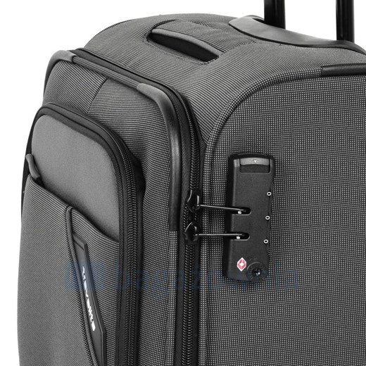 Mała kabinowa walizka TRAVELITE DERBY 87547-04 Szara Travelite promocyjna cena Bagażownia.pl