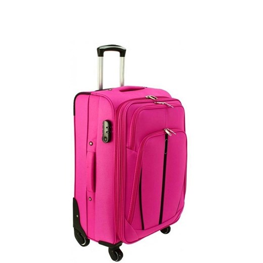Mała kabinowa walizka PELLUCCI RGL S-020 S Różowa Pellucci wyprzedaż Bagażownia.pl