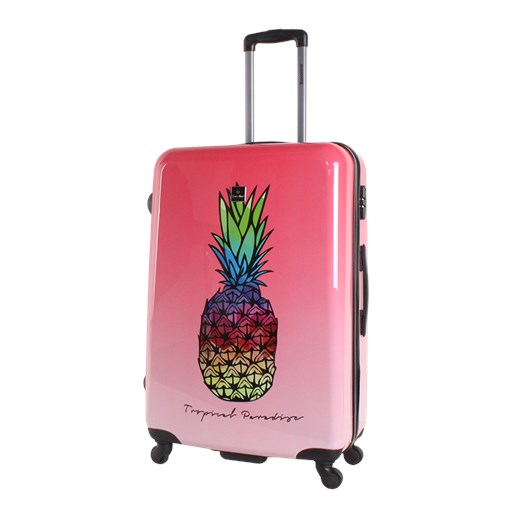 Duża walizka SAXOLINE Gradient Pineapple L 1391H0.71.09 Saxoline Bagażownia.pl promocja