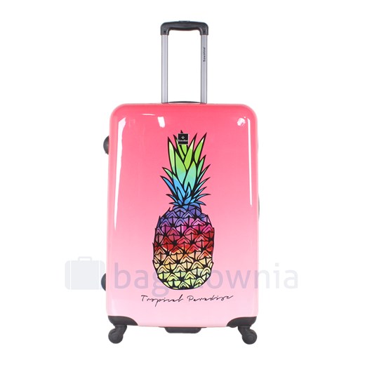 Duża walizka SAXOLINE Gradient Pineapple L 1391H0.71.09 Saxoline wyprzedaż Bagażownia.pl