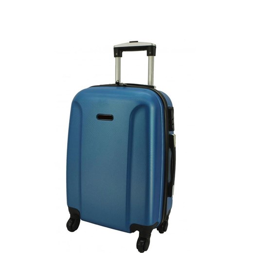 Mała kabinowa walizka PELLUCCI RGL 790 S Metaliczno Niebieska Pellucci Bagażownia.pl wyprzedaż