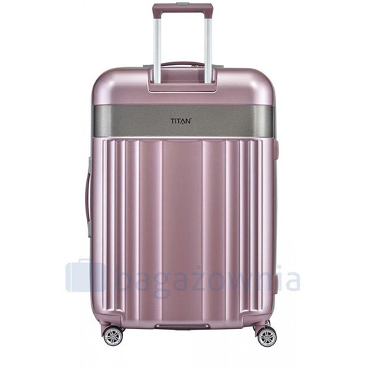 Duża walizka TITAN Spotlight Flash 831404-12 Różowa Titan okazja Bagażownia.pl