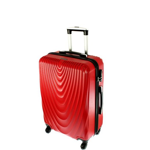 Mała kabinowa walizka PELLUCCI RGL 663 S Czerwona Pellucci wyprzedaż Bagażownia.pl